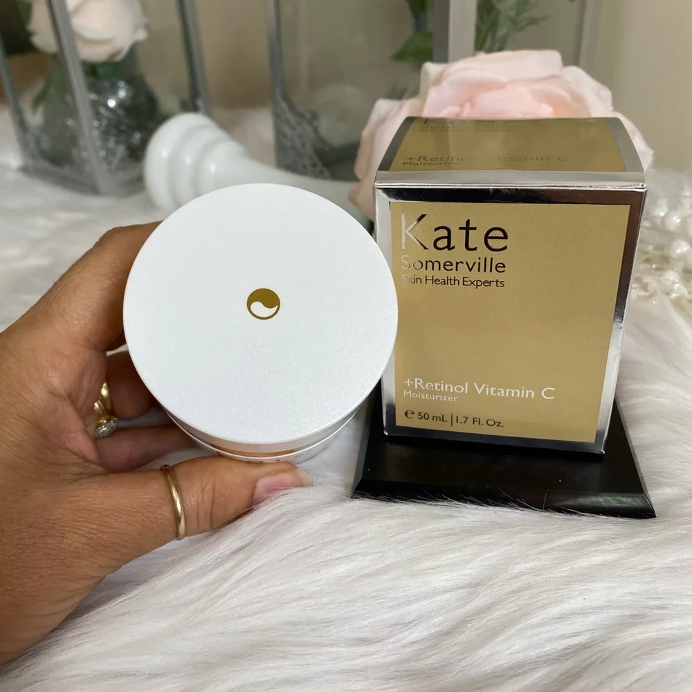 Kate Somerville Retinol Vitamin C Moisturizer Anti Aging Overnight Cream🤎NEW - Picture 12 of 12